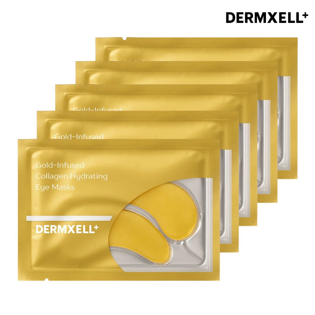 Gold-Infused Collagen Eye Masks