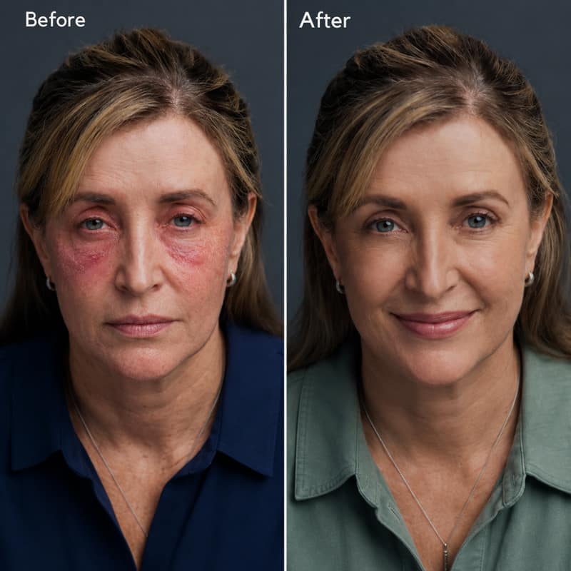 Before and after result for Donna Watkins, 58 — Ohio