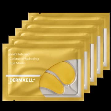 Gold-Infused Collagen Eye Masks