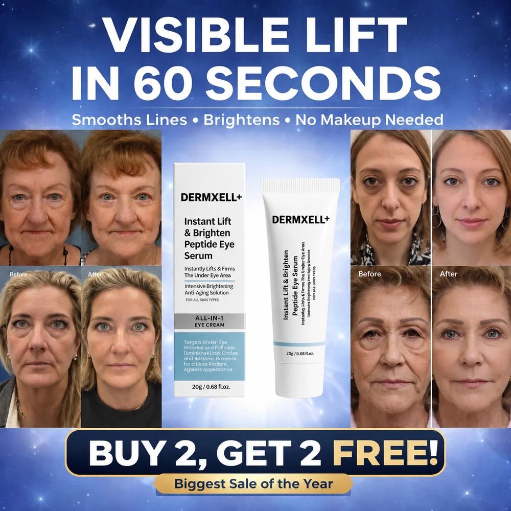 Dermxell Instant Lift & Brighten Peptide Eye Serum