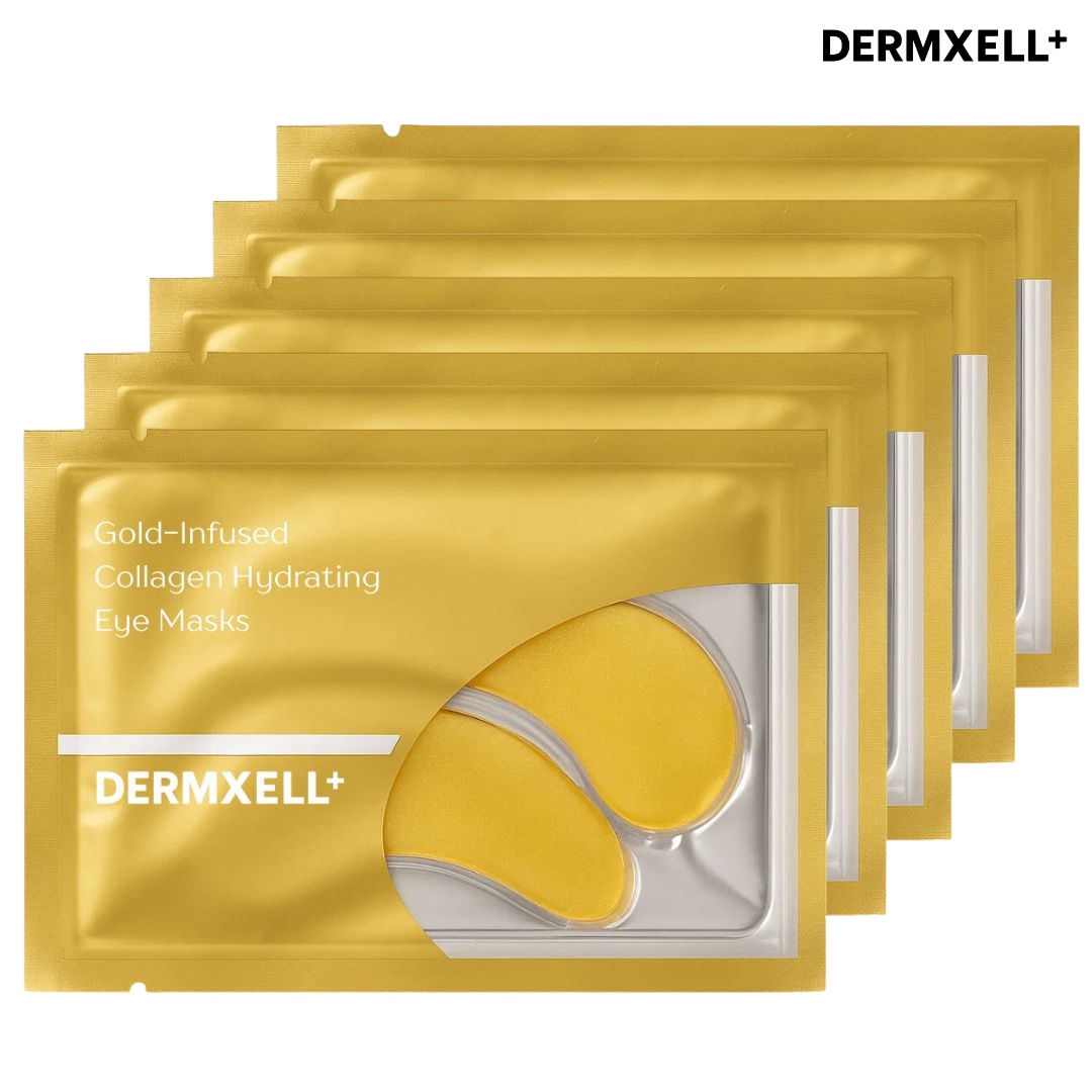 Gold-Infused Collagen Eye Masks